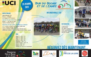 Le TBE 53, course UCI Internationale U19, de retour les 25 et 26 mars 2023 !